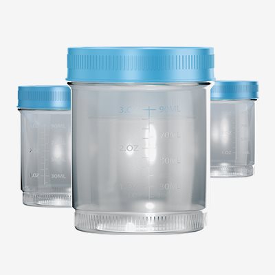 V-Sample Container
